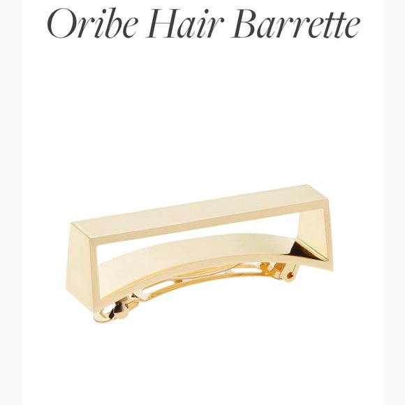 ORIBE Gold Plated Metal Barrette